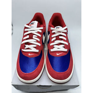 Nike Air Force 1 PS Scissors Gym Red Royal Blue 596729-626 Youth 1.5Y